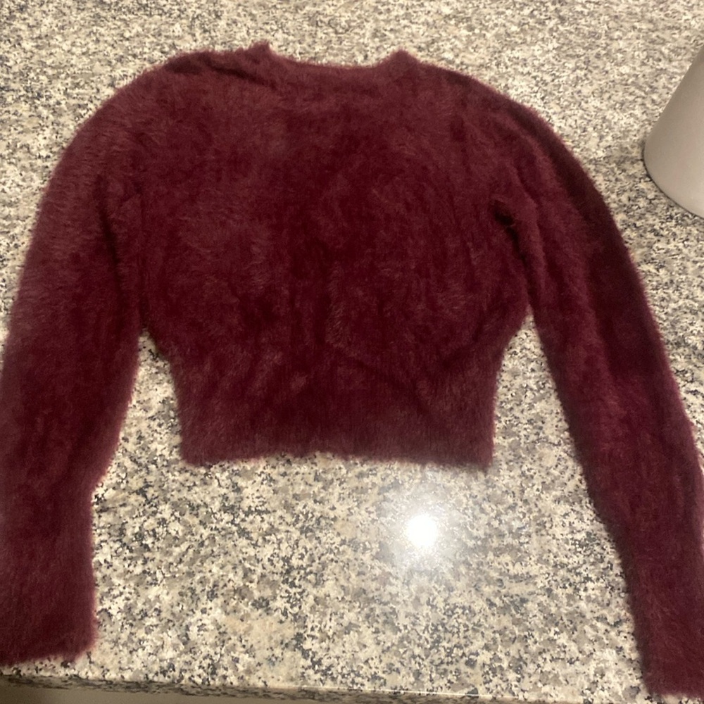 ZARA furry sweater—FLAWED